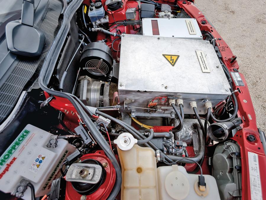  Mercedes-Benz 190 Elektro 1990 года  (фото 7 из 11)